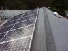 Re roof including solar panel instilation