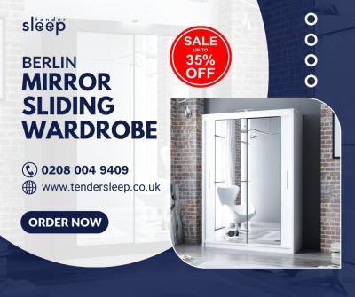 Berlin Mirror Sliding Wardrobe