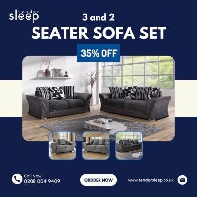 3 and 2 Seater Sofa Set