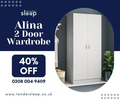 Alina 2 Door Wardrobe