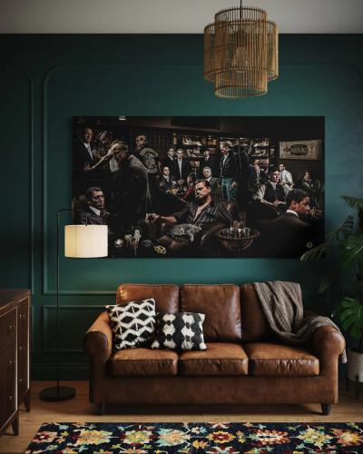 The Gangster Party Canvas